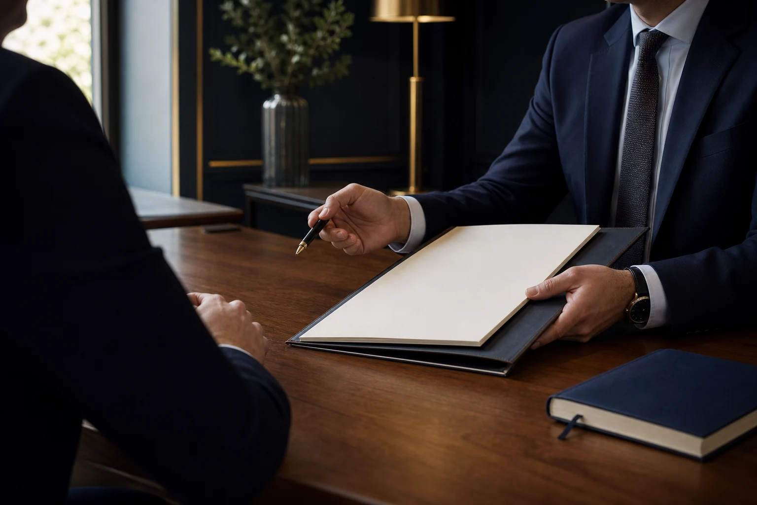 Diskrete persönliche Beratung in professioneller Atmosphäre